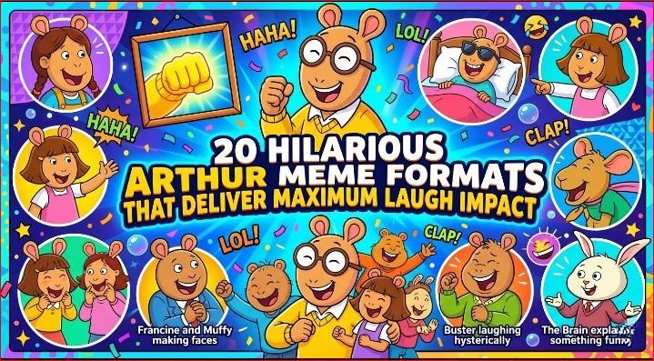 20 Hilarious Arthur Meme Formats That Deliver Maximum Laugh Impact
