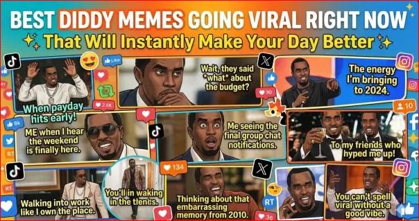 Best Diddy Memes Going Viral Right Now That Will Instantly Make Your Day Better
