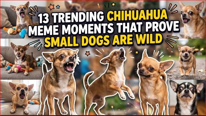 13 Trending Chihuahua Meme Moments That Prove Small Dogs Are Wild