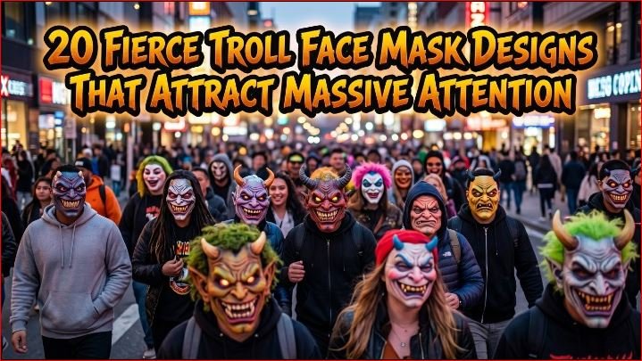 20 Fierce Troll Face Mask Designs That Attract Massive Attention