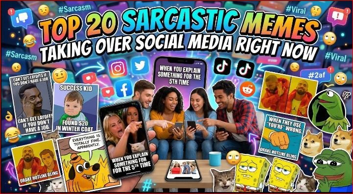 Top 20 Sarcastic Memes Taking Over Social Media Right Now