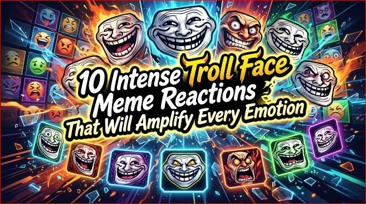 10 Intense Troll Face Meme Reactions That Will Amplify Every Emotion