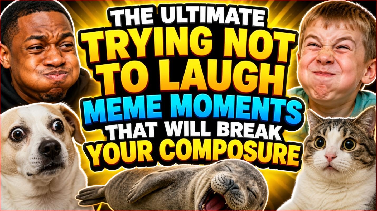The Ultimate Trying Not to Laugh Meme Moments That Will Break Your Composure