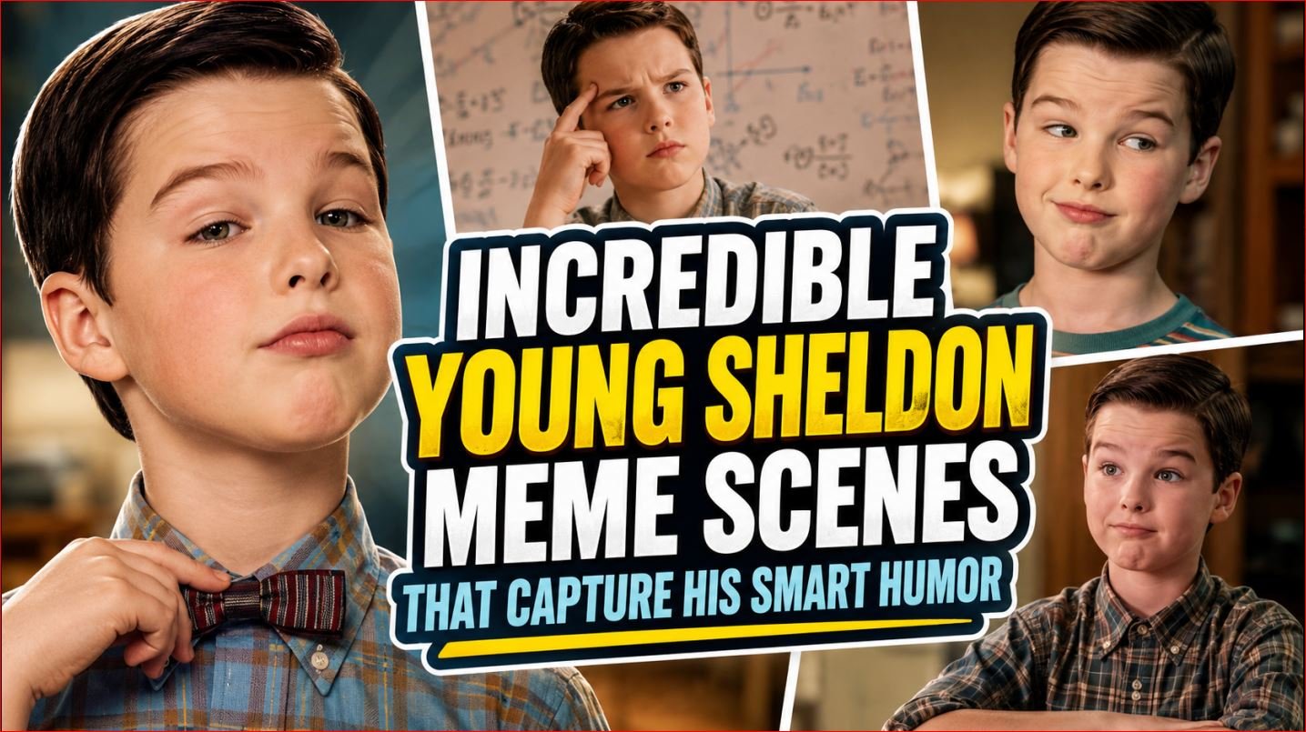 Incredible Young Sheldon Meme Scenes That Capture His Smart Humor