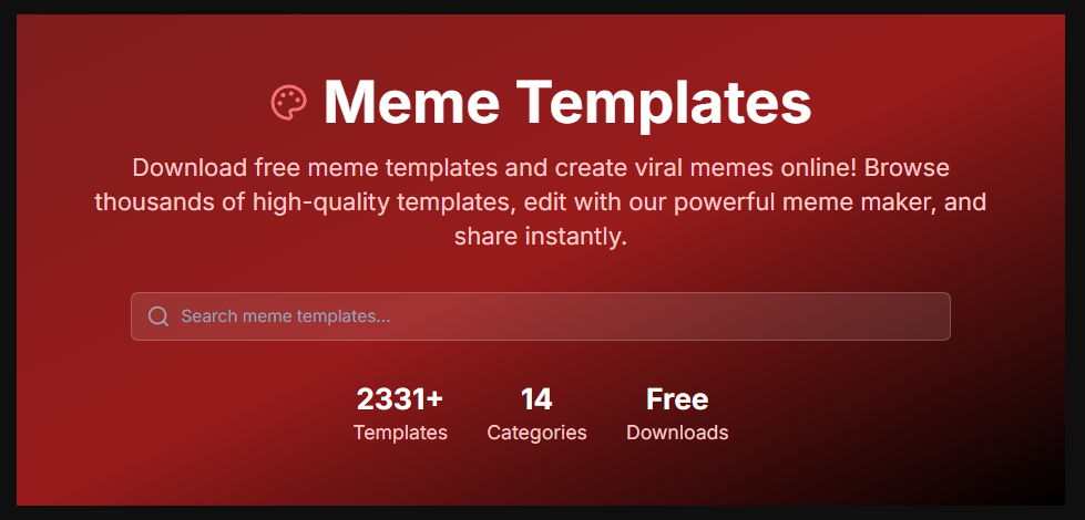 Meme Templates, Meme Generator