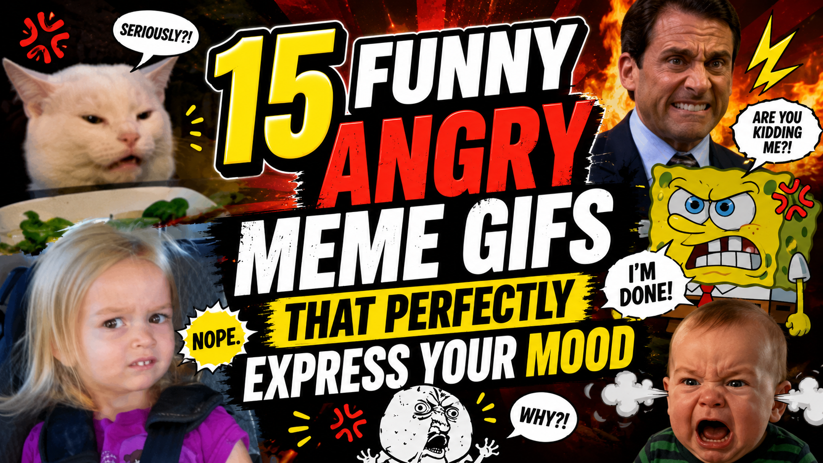 15 Funny Angry Meme GIFs for Every Mood | Memes