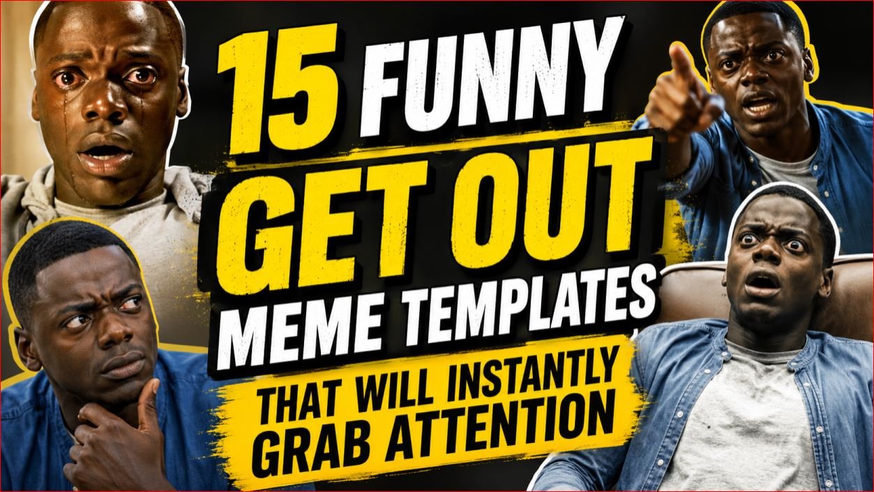 15 Funny Get Out Meme Templates & Viral GIF Reactions | Memes
