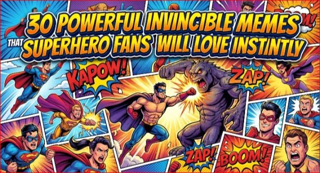 30 Powerful Invincible Memes That Superhero Fans Will Love Instantly