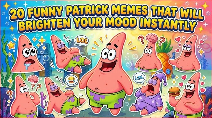 20 Funny Patrick Memes That Will Brighten Your Mood Instantly