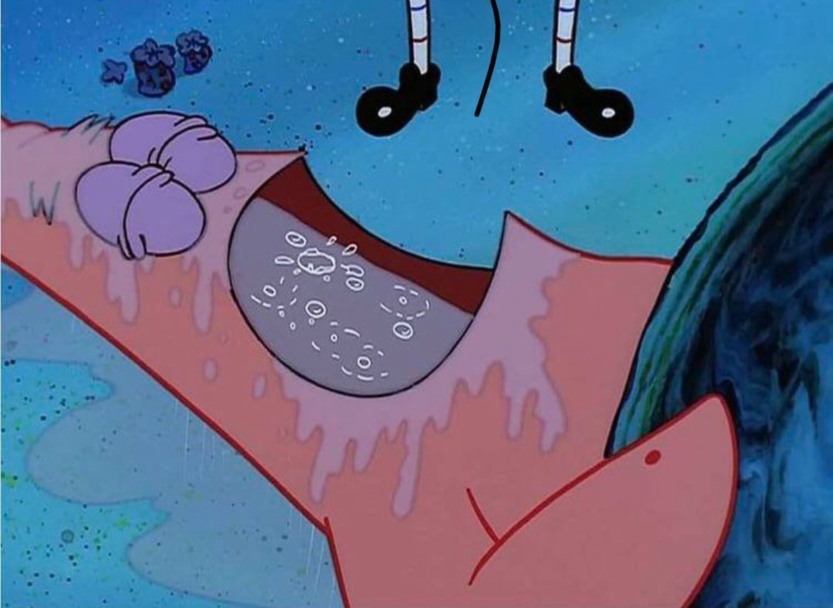 Patrick Star Drool Meme Generator