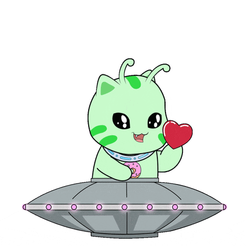Alien Cat GIF