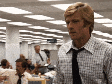 All The Presidents Men Bob Woodward GIF