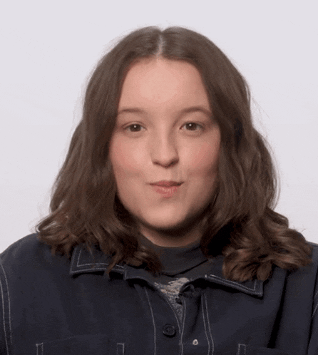 Bella Ramsey Giggling Sourkettle GIF