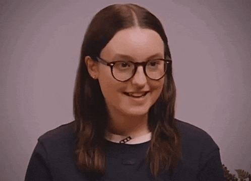 Bella Ramsey Smile Fade GIF