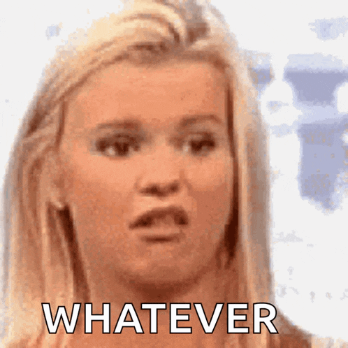 Blah Blah Blah Whatever GIF