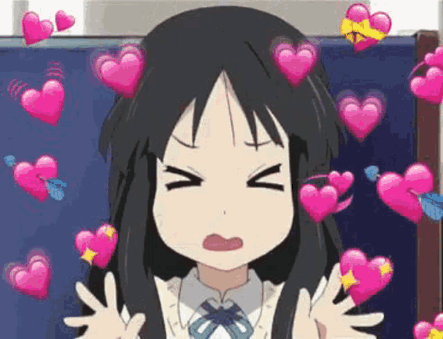 Blushing Anime GIF