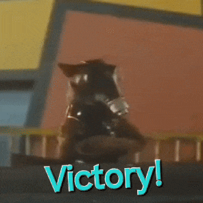 Cats And Dogs Victory Dance GIF