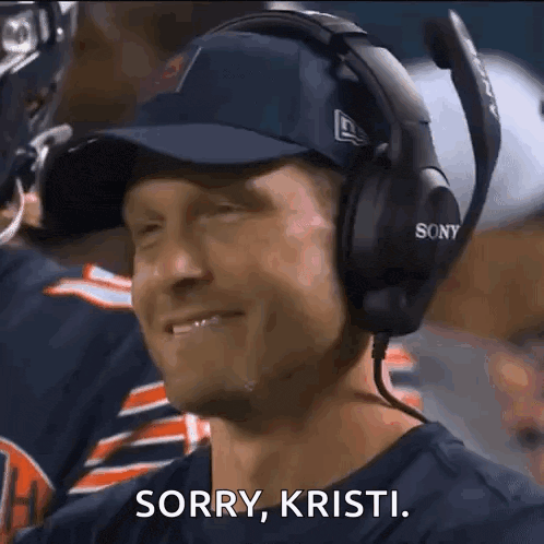 Chicago Bears Ben Johnson GIF