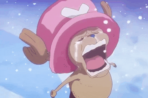 Chopper Crying GIF