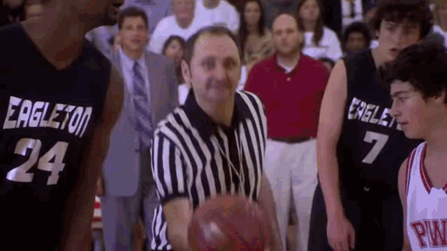 Chris Bosh Tipoff GIF