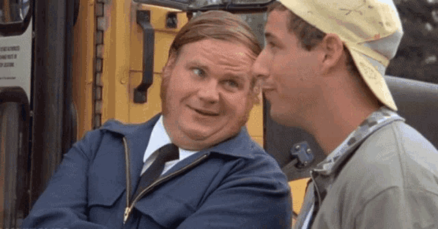 Chris Farley Adam Sandler GIF