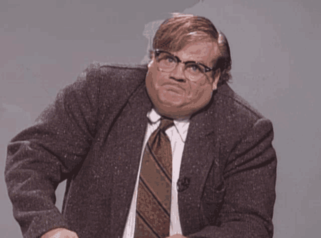 Chris Farley Frown GIF