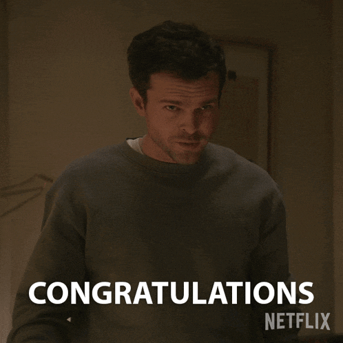 Congratulations Luke GIF
