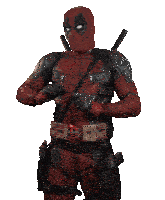 Deadpool Heart GIF