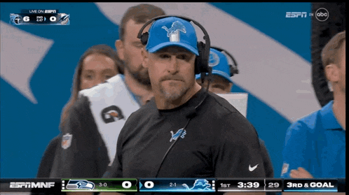 Detroit Lions Dan Campbell GIF