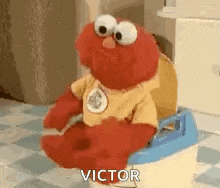 Elmo Poop GIF