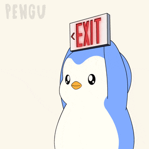 Exit Bye GIF