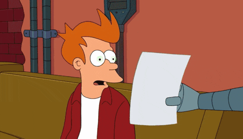Futurama Melting GIF