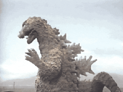 Godzilla Mothra GIF