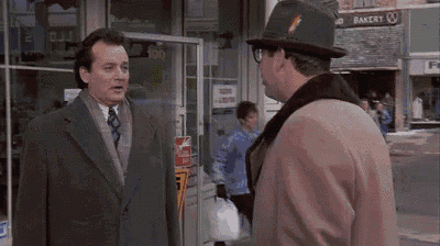 Groundhog Day Bill Murray GIF
