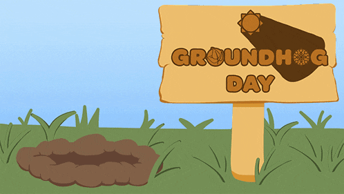 Groundhog Day Groundhog GIF
