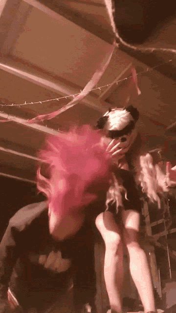 Hair Flip Dance GIF