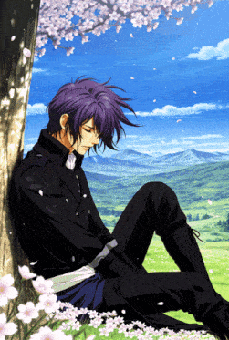 Hajime Saito Hakuouki GIF