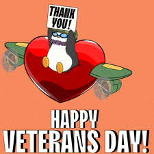 Happy Veterans Day Thank You For Your Service GIF