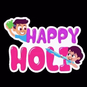 Holi Happy GIF