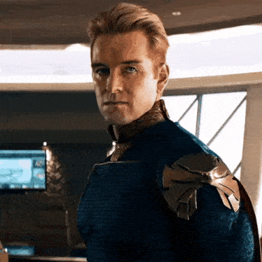 Homelander Stare GIF