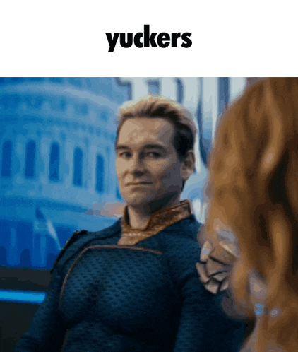 Homelander Yummers GIF