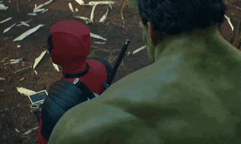 Hulk Deadpool GIF