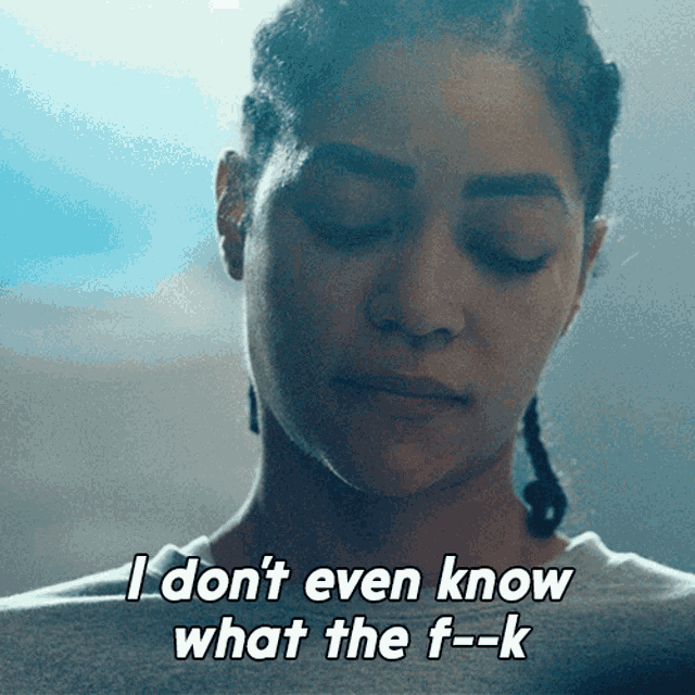 I Dont Even Know What The Fuck That Word Means Cherry GIF