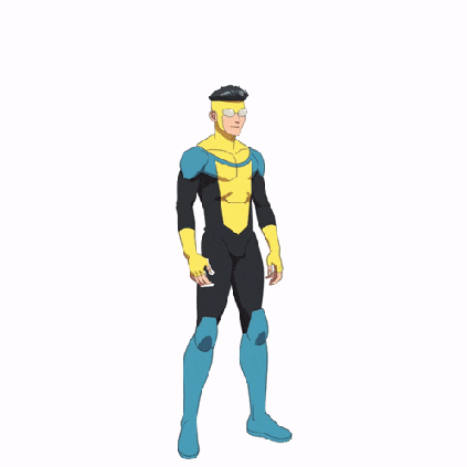 Invincible Jump Mark Grayson Jump GIF