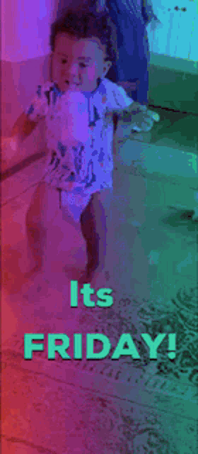 Its Friday Kid GIF