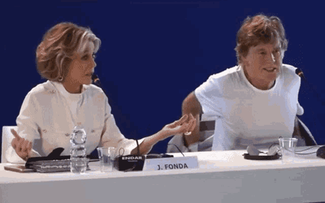 Jane Fonda Robert Redford GIF