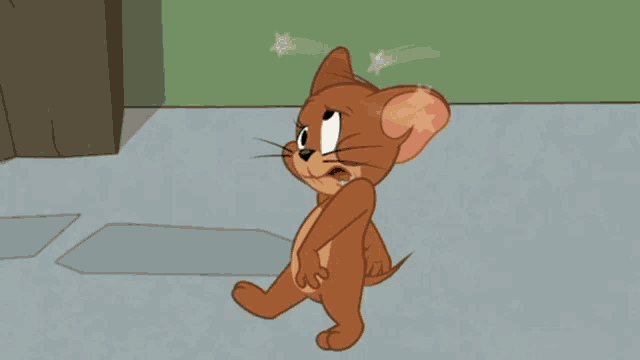 Jerry Seeing Stars GIF