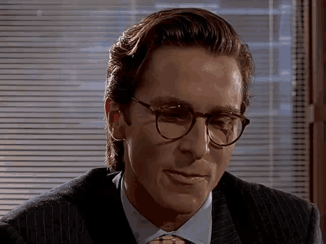 Lalalalala Patrick Bateman GIF