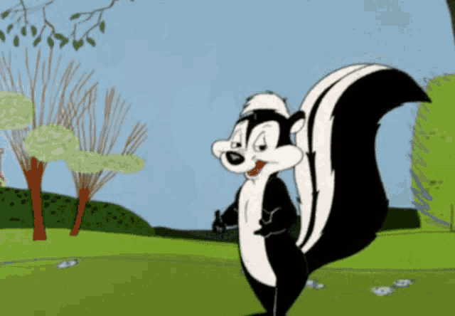 Looney Tunes Pepéle Pew GIF