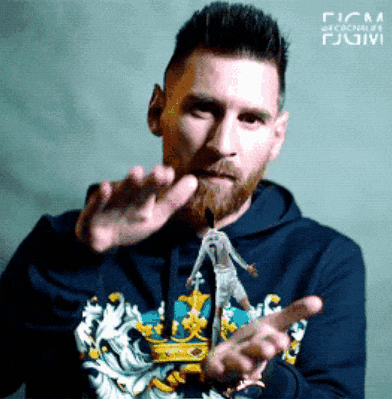 Messi Vs Ronaldo Goat GIF